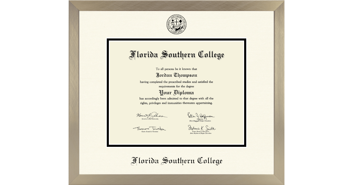 Icon in Light Champagne Florida Southern College Item 21587389578