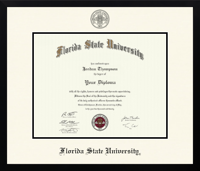 Florida State University diploma frame - Icon in Gotham