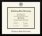 Fitchburg State University diploma frame - Icon in Gotham
