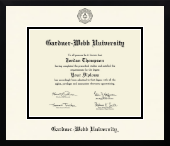 Gardner-Webb University diploma frame - Icon in Gotham