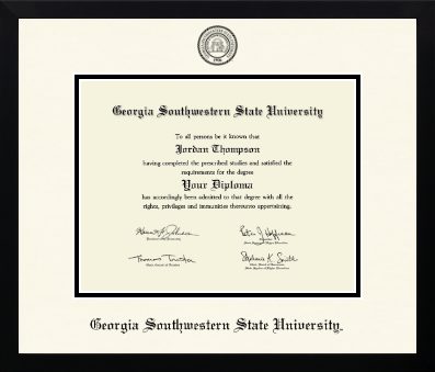 Georgia Southwestern State University diploma frame - Icon in Gotham
