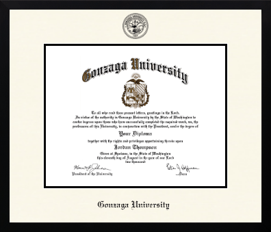 Gonzaga University diploma frame - Icon in Gotham