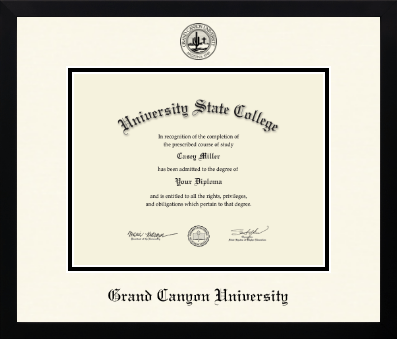 Grand Canyon University diploma frame - Icon in Gotham