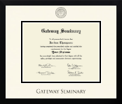 Gateway Seminary diploma frame - Icon in Gotham