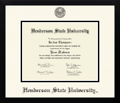 Henderson State University diploma frame - Icon in Gotham