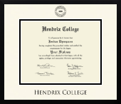 Hendrix College diploma frame - Icon in Gotham