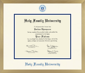 Holy Family University diploma frame - Icon in Chardonnay