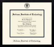 Indiana Institute of Technology diploma frame - Icon in Gotham