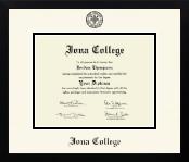 Iona College diploma frame - Icon in Gotham