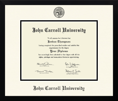 John Carroll University diploma frame - Icon in Gotham