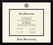 Kean University diploma frame - Icon in Gotham