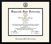 Kennesaw State University diploma frame - Icon in Gotham
