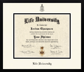 Life University diploma frame - Icon in Gotham