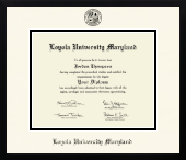 Loyola University Maryland diploma frame - Icon in Gotham