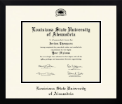 Louisiana State University of Alexandria diploma frame - Icon in Gotham