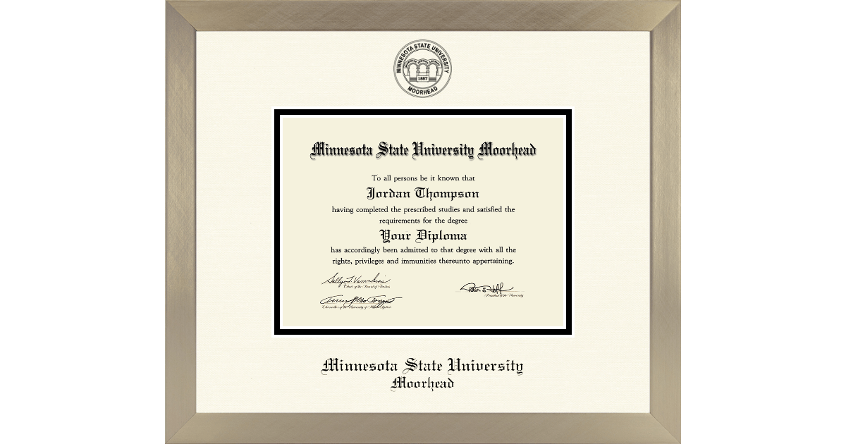 Campus Images 11 X 8.5 In. Morehead State University Silver Embossed Diploma Frame