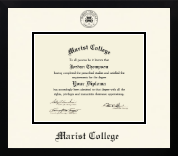 Marist College diploma frame - Icon in Gotham