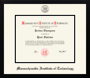 Massachusetts Institute of Technology diploma frame - Icon in Gotham