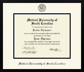 Medical University of South Carolina diploma frame - Icon in Gotham