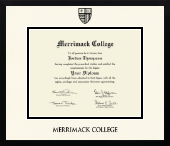 Merrimack College diploma frame - Icon in Gotham