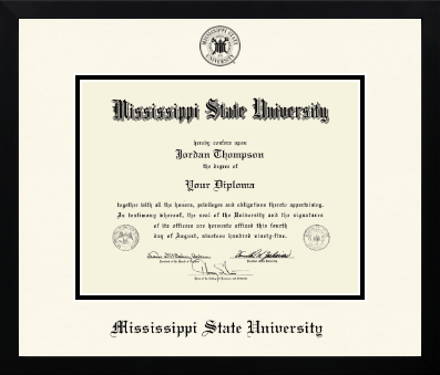 Mississippi State University diploma frame - Icon in Gotham