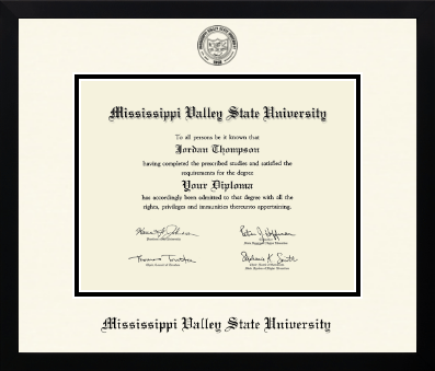 Mississippi Valley State University diploma frame - Icon in Gotham
