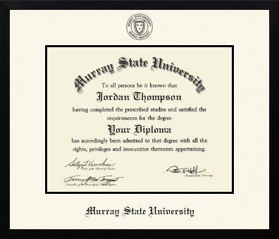Murray State University diploma frame - Icon in Gotham