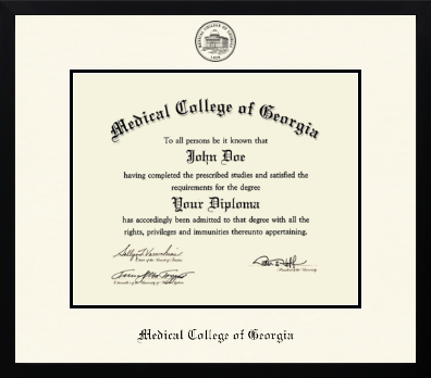 Medical College of Georgia diploma frame - Icon in Gotham
