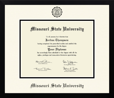 Missouri State University diploma frame - Icon in Gotham