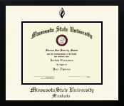 Minnesota State University, Mankato diploma frame - Icon in Gotham