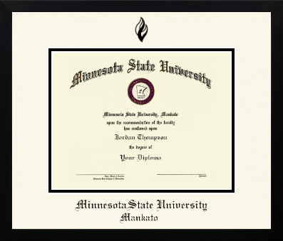 Minnesota State University, Mankato diploma frame - Icon in Gotham