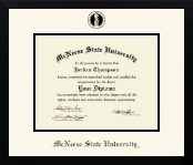 McNeese State University diploma frame - Icon in Gotham