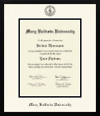 Mary Baldwin University diploma frame - Icon in Gotham