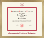 Massachusetts Institute of Technology diploma frame - Icon in Chardonnay