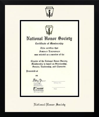 National Honor Society diploma frame - Icon in Gotham