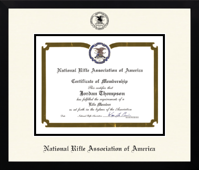 National Rifle Association of America diploma frame - Icon in Gotham