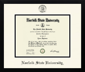 Norfolk State University diploma frame - Icon in Gotham