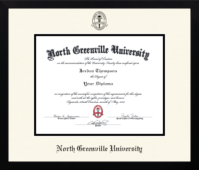 North Greenville University diploma frame - Icon in Gotham