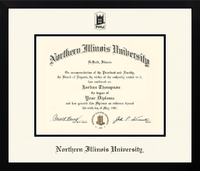Northern Illinois University diploma frame - Icon in Gotham