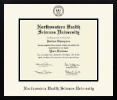 Northwestern Health Sciences University diploma frame - Icon in Gotham