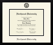 Northwood University in Michigan diploma frame - Icon in Gotham