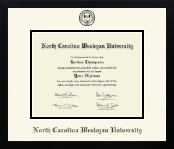 North Carolina Wesleyan University diploma frame - Icon in Gotham