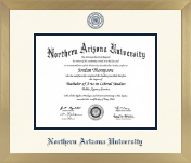 Northern Arizona University diploma frame - Icon in Chardonnay