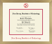 New Jersey Institute of Technology diploma frame - Icon in Chardonnay
