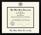 The Ohio State University diploma frame - Icon in Gotham