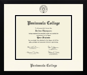Peninsula College diploma frame - Icon in Gotham