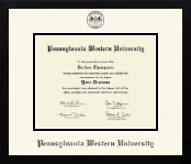 Pennsylvania Western University diploma frame - Icon in Gotham