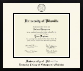 University of Pikeville diploma frame - Icon in Gotham