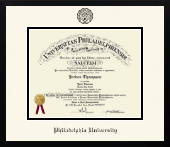 Philadelphia University diploma frame - Icon in Gotham