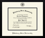 Pittsburg State University diploma frame - Icon in Gotham